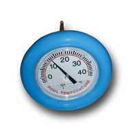 Big Blue Wheel Type Thermometer