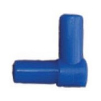 Plastic 90 bend 4mm