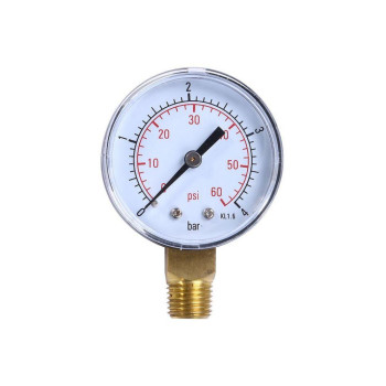 Pressure gauge for EB filters